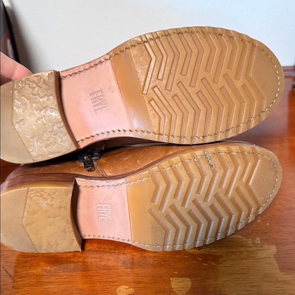 Frye Cognac Leather Ankle Boots - Picture 8 of 8